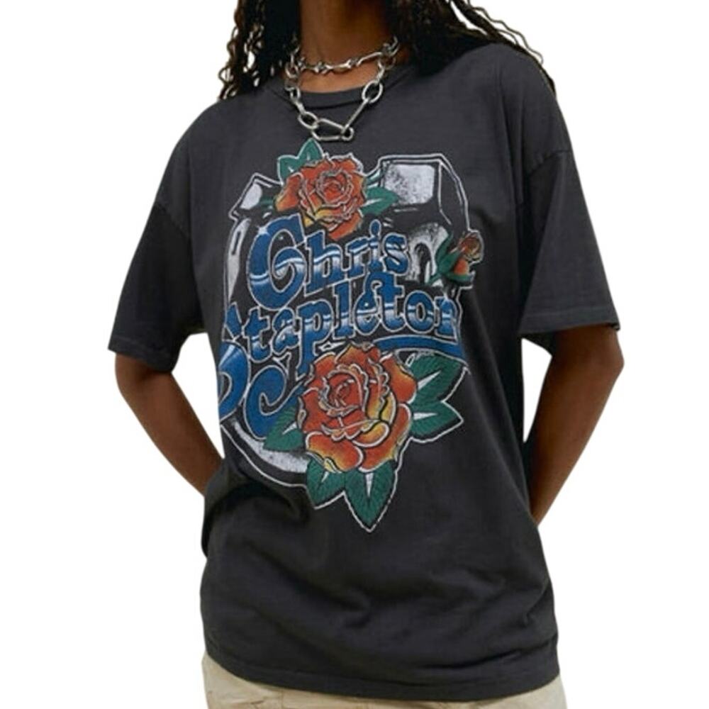 DAYDREAMER Chris Stapleton Horseshoe Merch Tee New w/o Tag MSRP $88